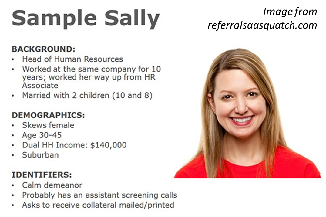 Sample Sally Buyer Persona - Search Pros