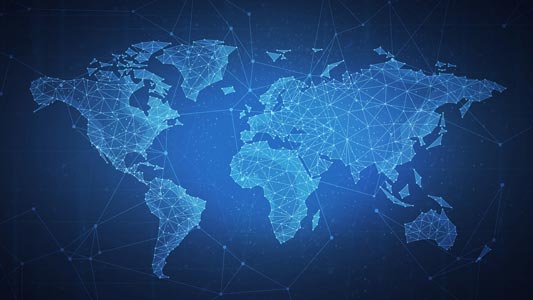 bigstock-Polygon-world-map-with-blockch