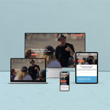 Example Search Pros site shown on different device sizes